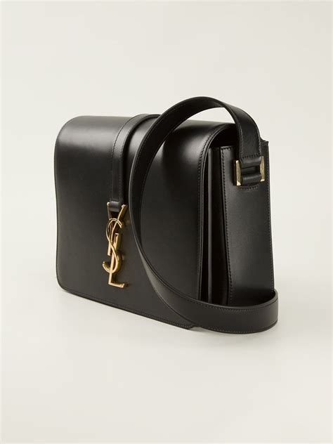 ysl black purse leather|ysl purse price.